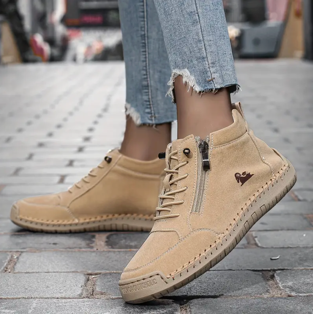 VogaDeck DoubleZip – Sneakers Komfort & orthopädische Unterstützung 