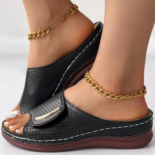 Sandalias ortopédicas Peep Toe: Confort y soporte para tus pies
