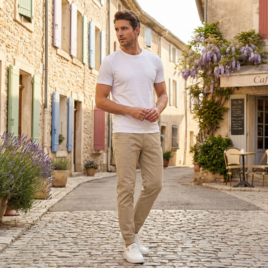 Mukavat cargo-housut, joissa on suuri säilytystila 